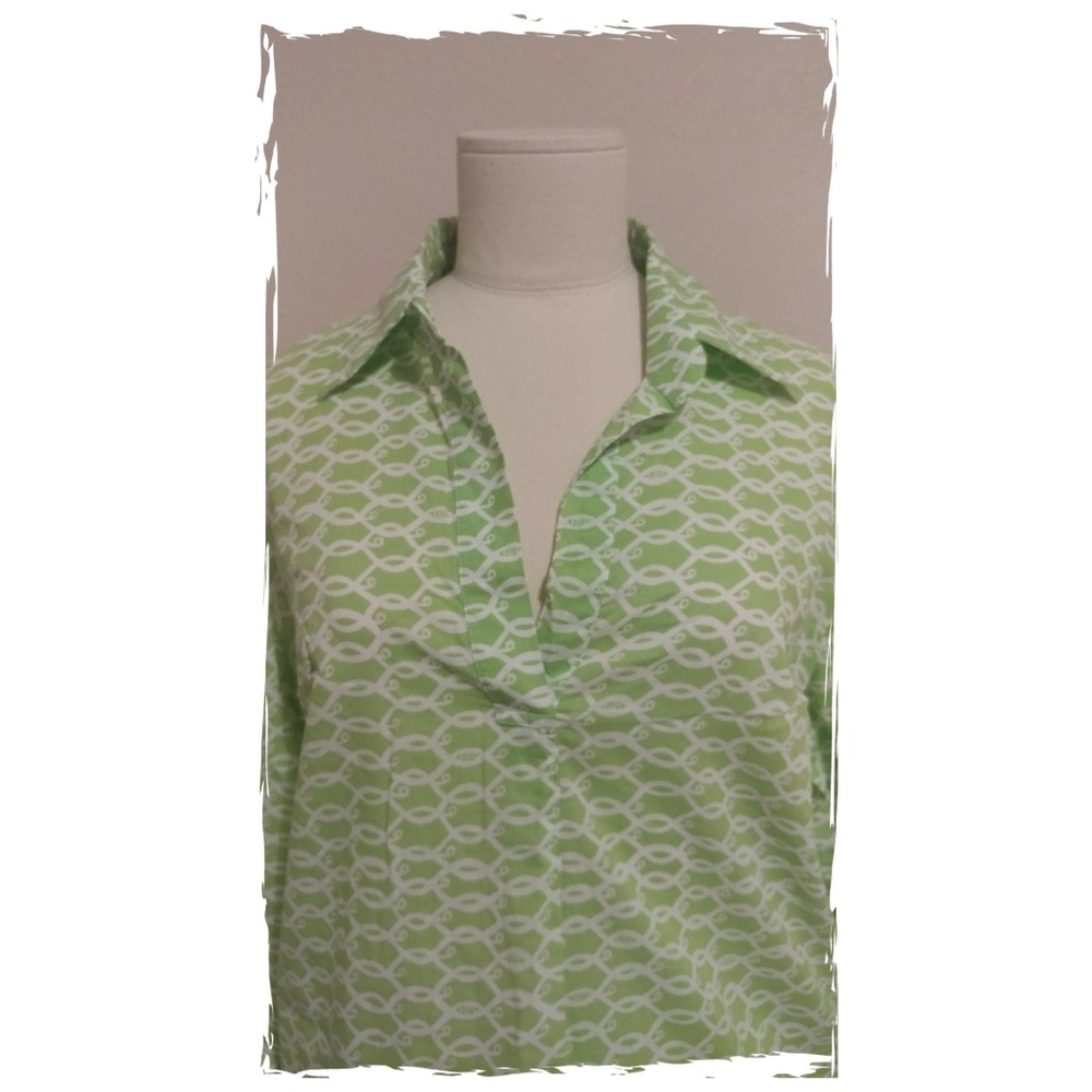Lilly Pulitzer Green Tunic Dress/Cover-up - Picture 2 of 6